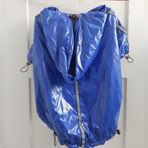 Dog rain jacket w/ hood XL